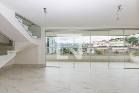 Sala 1 de apartamento à venda com 4 quartos, 273m² em Luxemburgo, Belo Horizonte