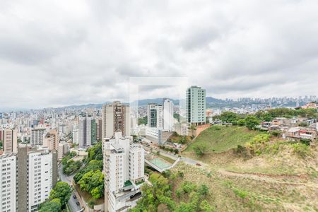 Varanda da Sala de apartamento à venda com 4 quartos, 273m² em Luxemburgo, Belo Horizonte