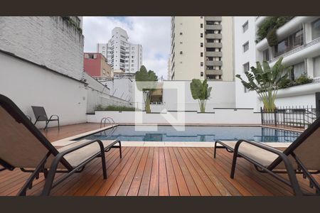 Área comum - Piscina de apartamento para alugar com 3 quartos, 82m² em Pinheiros, São Paulo