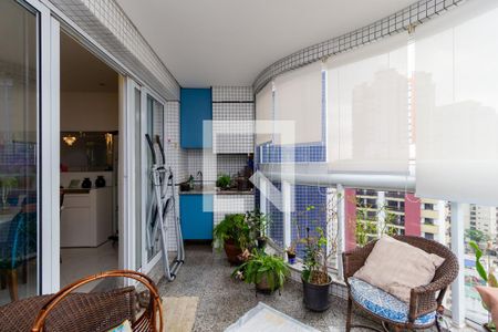 Varanda de apartamento à venda com 3 quartos, 139m² em Vila Regente Feijó, São Paulo