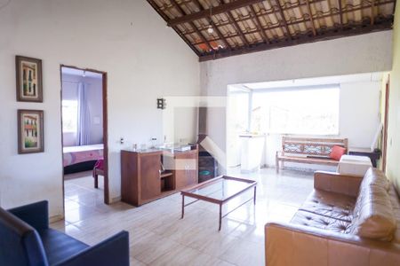 sala de casa de condomínio à venda com 5 quartos, 800m² em Ville Des Lacs, Nova Lima