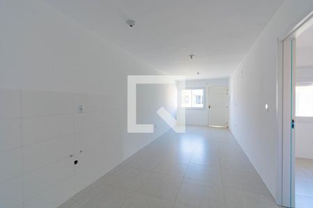 Sala/Cozinha de casa de condomínio à venda com 2 quartos, 74m² em Estância Velha, Canoas