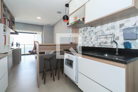 Studio à venda com 43m², 1 quarto e 1 vagaCozinha