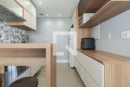 Studio à venda com 43m², 1 quarto e 1 vagaCozinha