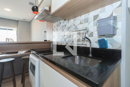 Studio à venda com 43m², 1 quarto e 1 vagaCozinha