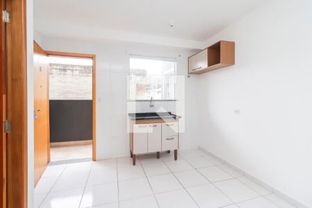 Sala/Cozinha de apartamento à venda com 2 quartos, 40m² em Vila Campanela, São Paulo