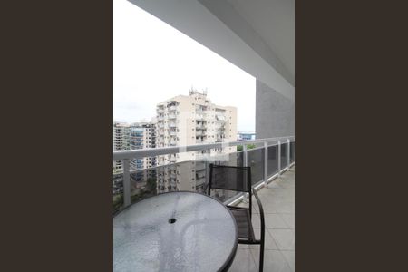 Varanda da Sala de apartamento para alugar com 2 quartos, 80m² em Jacarepaguá, Rio de Janeiro