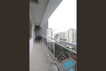 Varanda da Sala de apartamento para alugar com 2 quartos, 80m² em Jacarepaguá, Rio de Janeiro