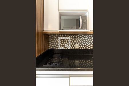 Cozinha - Cooktop de apartamento à venda com 1 quarto, 43m² em Santa Cecília, São Paulo