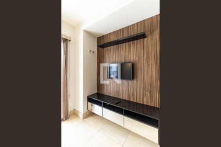 Sala - TV de apartamento à venda com 1 quarto, 43m² em Santa Cecília, São Paulo