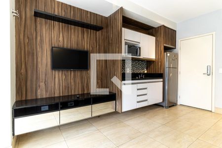 Sala de apartamento à venda com 1 quarto, 43m² em Santa Cecília, São Paulo