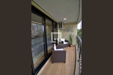 Varanda da Sala de apartamento à venda com 2 quartos, 158m² em Vila Andrade, São Paulo