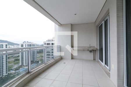 Varanda da Sala de apartamento para alugar com 2 quartos, 157m² em Barra da Tijuca, Rio de Janeiro