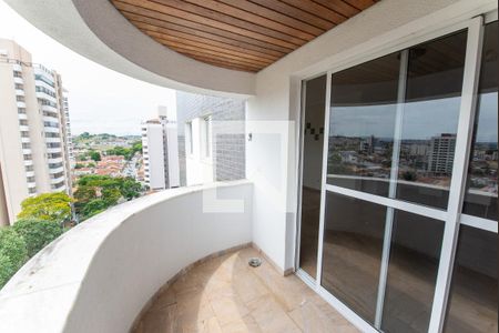 Varanda da Sala 1 de apartamento para alugar com 3 quartos, 220m² em Vila Jaboticabeiras, Taubaté