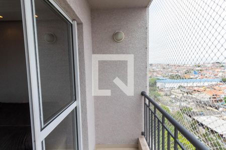 Varanda da Sala de apartamento à venda com 3 quartos, 68m² em Vila Talarico, São Paulo