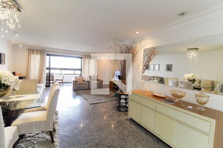 Sala de Eatar/Jantar de apartamento à venda com 4 quartos, 220m² em Vila Regente Feijó, São Paulo