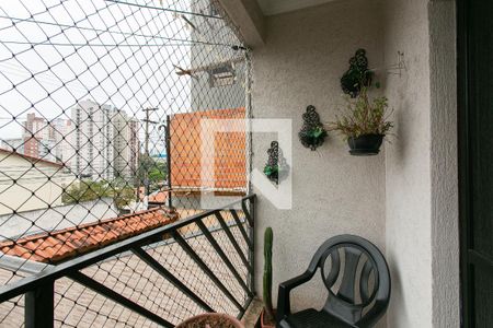 Varanda da Sala de Estar de casa à venda com 3 quartos, 134m² em Vila Esperança, São Paulo