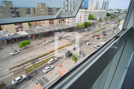 Sala_Quarto _Vista  de kitnet/studio à venda com 1 quarto, 30m² em Vila Ipiranga, Porto Alegre