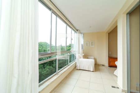 Varanda da Sala de apartamento para alugar com 1 quarto, 75m² em Barra da Tijuca, Rio de Janeiro