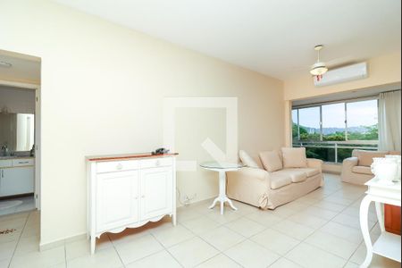 Sala de apartamento para alugar com 1 quarto, 75m² em Barra da Tijuca, Rio de Janeiro