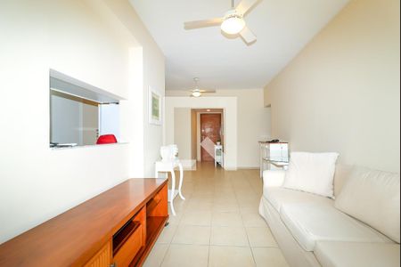Sala de apartamento para alugar com 1 quarto, 75m² em Barra da Tijuca, Rio de Janeiro