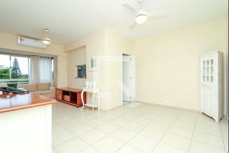 Sala de apartamento para alugar com 1 quarto, 75m² em Barra da Tijuca, Rio de Janeiro