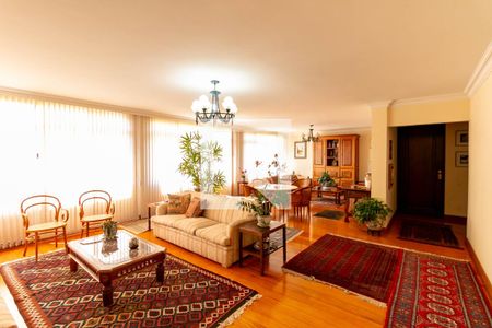 Sala de apartamento à venda com 4 quartos, 250m² em Serra, Belo Horizonte