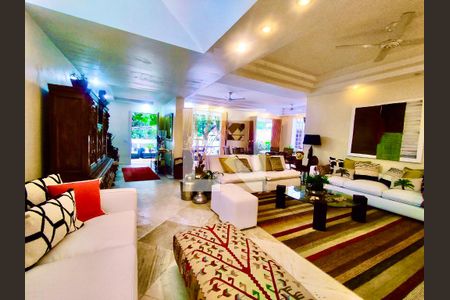 Sala de casa à venda com 6 quartos, 600m² em Gávea, Rio de Janeiro