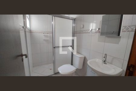 Banheiro Quarto 1  Suíte de apartamento à venda com 2 quartos, 50m² em Vila Leopoldina, Santo André