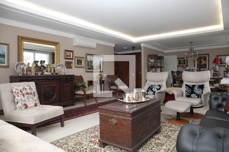 Sala de Estar de apartamento à venda com 4 quartos, 22104m² em Moinhos de Vento, Porto Alegre