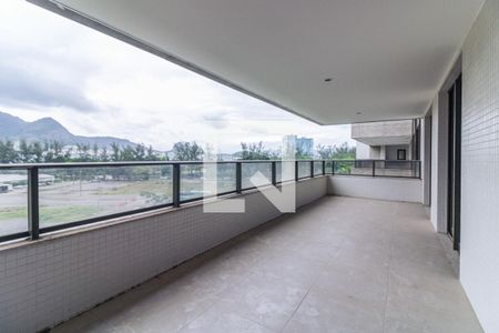 Varanda de apartamento para alugar com 3 quartos, 134m² em Barra da Tijuca, Rio de Janeiro