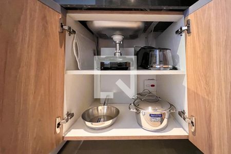 Studio para alugar com 22m², 1 quarto e sem vaga Studio para alugar com 22m², 1 quarto e sem vagaCozinha