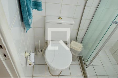 Banheiro da Suíte de casa de condomínio à venda com 3 quartos, 107m² em Taquara, Rio de Janeiro