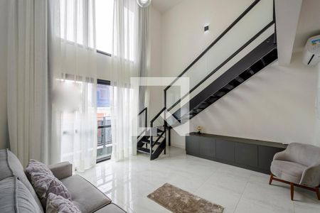 Sala de apartamento para alugar com 1 quarto, 45m² em Azenha, Porto Alegre