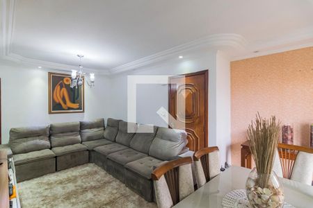 Sala de apartamento à venda com 4 quartos, 134m² em Vila Bastos, Santo André