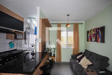 Sala de apartamento para alugar com 2 quartos, 42m² em Parque Reboucas, São Paulo