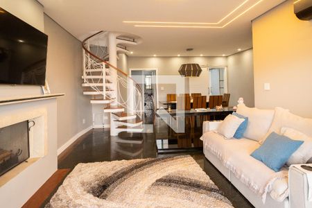 Sala de apartamento para alugar com 3 quartos, 300m² em Nova Petrópolis, São Bernardo do Campo
