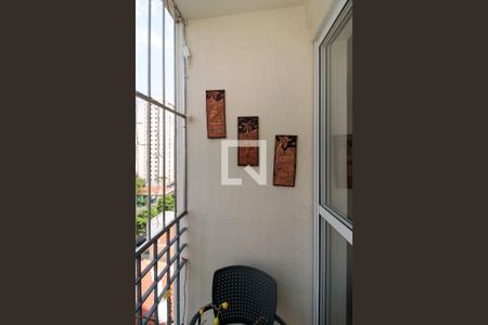 Varanda da Sala de apartamento à venda com 3 quartos, 111m² em Moema, São Paulo