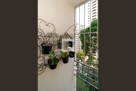 Varanda da Sala de apartamento à venda com 3 quartos, 111m² em Moema, São Paulo