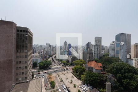 Vista da Sala de kitnet/studio à venda com 1 quarto, 30m² em Consolação, São Paulo