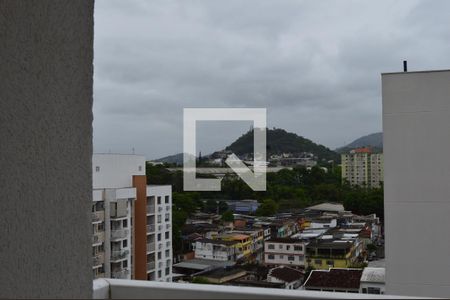 Varanda da sala - Vista de apartamento para alugar com 3 quartos, 70m² em Anil, Rio de Janeiro