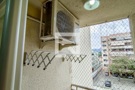 varanda de apartamento à venda com 2 quartos, 50m² em Taquara, Rio de Janeiro