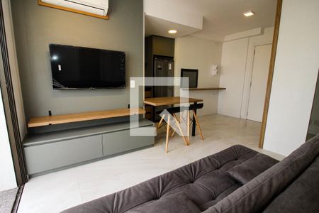 Sala de apartamento para alugar com 1 quarto, 37m² em Jardim Botânico, Porto Alegre