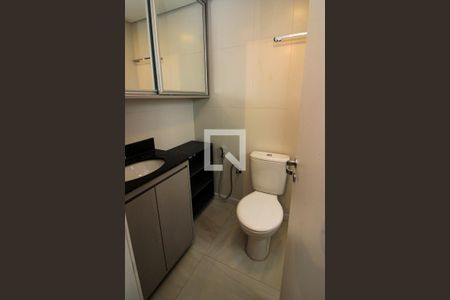 Banheiro de apartamento para alugar com 1 quarto, 37m² em Jardim Botânico, Porto Alegre