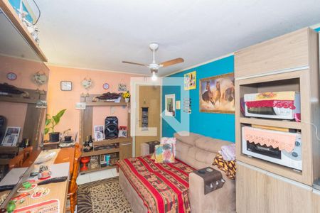 Sala/Cozinha de apartamento à venda com 2 quartos, 48m² em Mato Grande, Canoas