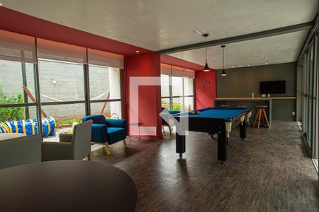 Apartamento para alugar com 28m², 1 quarto e 1 vagaÁrea comum - Salão de jogos