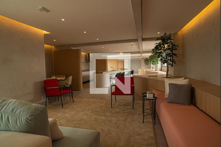 Apartamento para alugar com 28m², 1 quarto e 1 vagaÁrea comum - Salão de festas