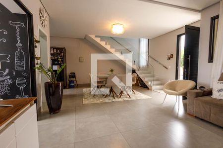 Sala de casa de condomínio para alugar com 3 quartos, 150m² em Jardins do Império, Indaiatuba
