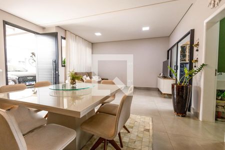 Sala de casa de condomínio para alugar com 3 quartos, 150m² em Jardins do Império, Indaiatuba