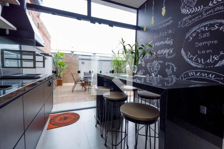 Cozinha  de casa de condomínio para alugar com 3 quartos, 150m² em Jardins do Império, Indaiatuba